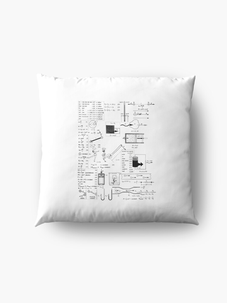 Alternate view of General Physics #General #Physics #GeneralPhysics Floor Pillow