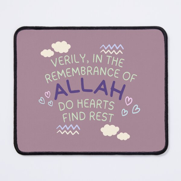 Item preview, Only, In The Remembrance Of Allah Do Hearts Find Rest designed and sold by HijabieUkhty.