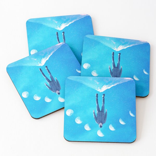 Item preview, Falling Upside Down around Moon Phases  designed and sold by Yasmine khalifa.
