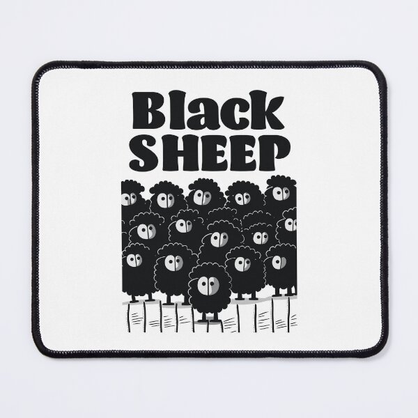Item preview, Black Sheep || Vector Art Cute Sheep designed and sold by MadSwellDesigns.