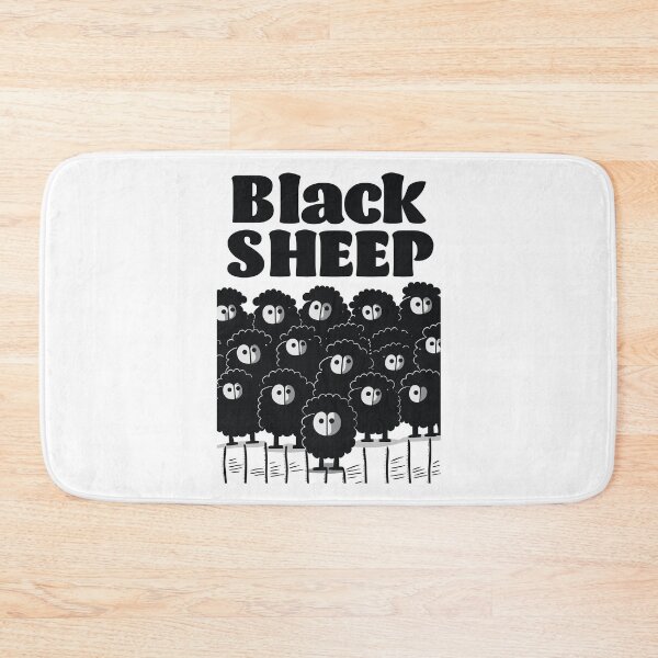 Item preview, Black Sheep || Vector Art Cute Sheep designed and sold by MadSwellDesigns.