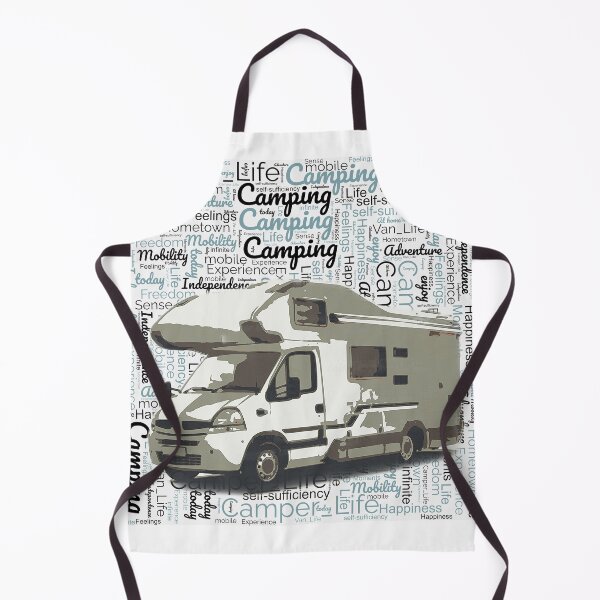 Artikelvorschau, CAMPER LIFE – English Wohnmobil-Lifestyle-Kunstwerk von Jo Willem ART für Wohnmobilisten, Camper, Freiheitsliebende, Liebhaber von Mobilität, Freiheit und Minimalismus entworfen und verkauft von JoWillem.