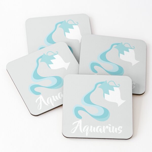 Item preview, Aquarius Jan 20 - Feb 18 - Air sign - Zodiac symbols designed and sold by thewishdesigns.