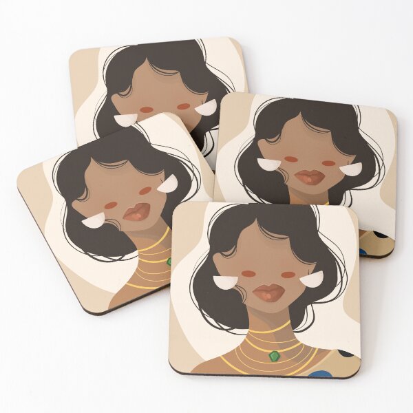 Aperçu de l'œuvre Femme à pois créée et vendue par Ashoudesign.