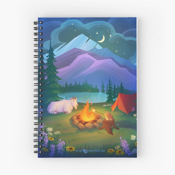 Item preview, ¡Vamos a acampar! designed and sold by sylvanmist.