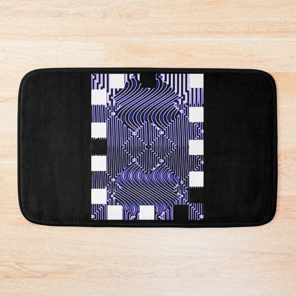Item preview, Purple, Black & White Geometrical Illusion designed and sold by PPPimp.