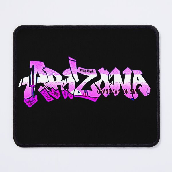 Item preview, Grafiti rosa de matrícula de Arizona designed and sold by Pink Yeah.