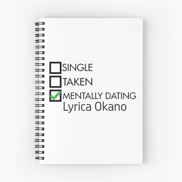 Item preview, Mentally Dating Lyrica Okano  designed and sold by idebnams.