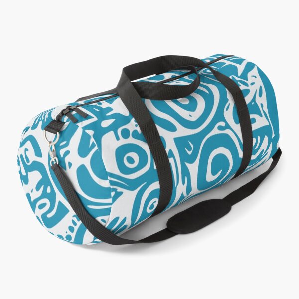 Item preview, Elgin, Abstract / Geometric design. In Cyan, And White. designed and sold by I-Desire.