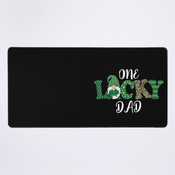 Item preview, ONE LUCKY DAD - St patricks day quote for dads designed and sold by KatisDesign.