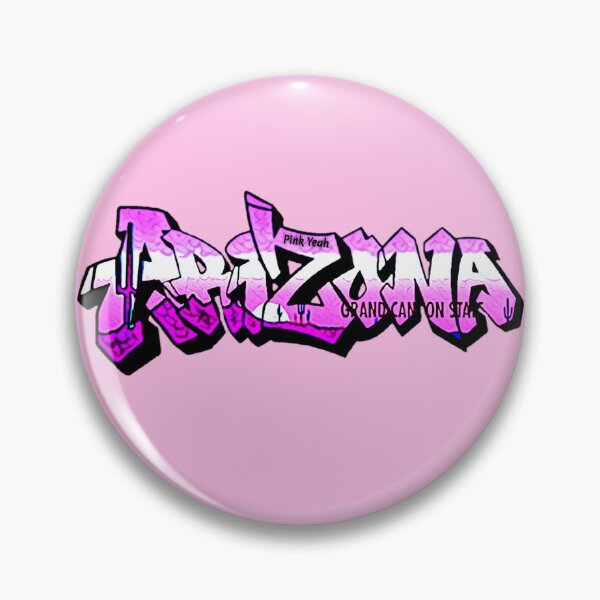 Artikelvorschau, Rosa Arizona-Kfz-Kennzeichen-Graffiti entworfen und verkauft von Pink Yeah.