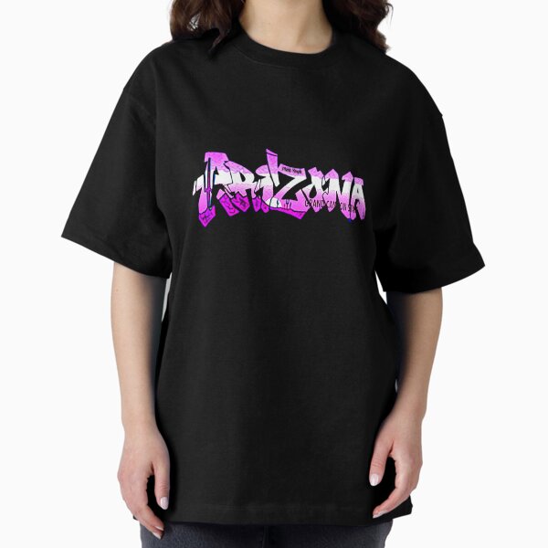 Vista previa del artículo con la obra «Grafiti rosa de matrícula de Arizona», diseñado y vendido por Pink  Yeah.