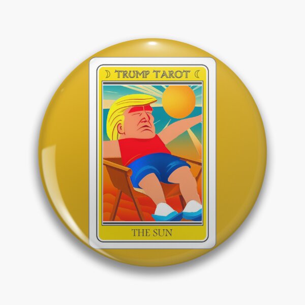 Item preview, Trump tarot card: The Sun [Create a set!] designed and sold by SolidEarthArt.
