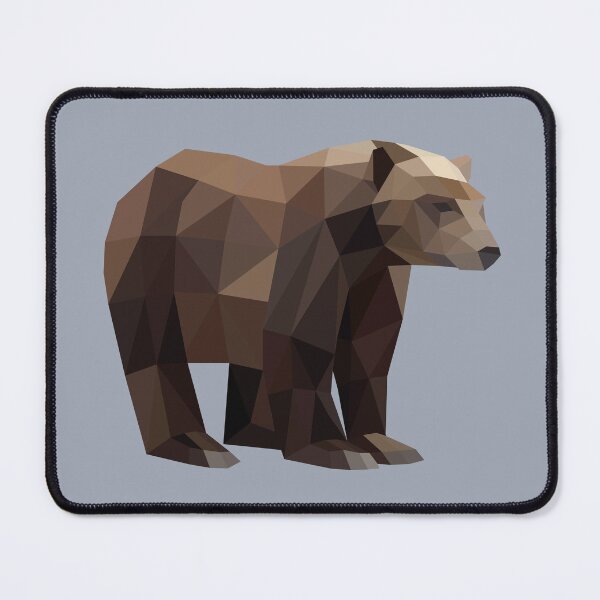Item preview, Brown Bear Polygon designed and sold by shaldesign.