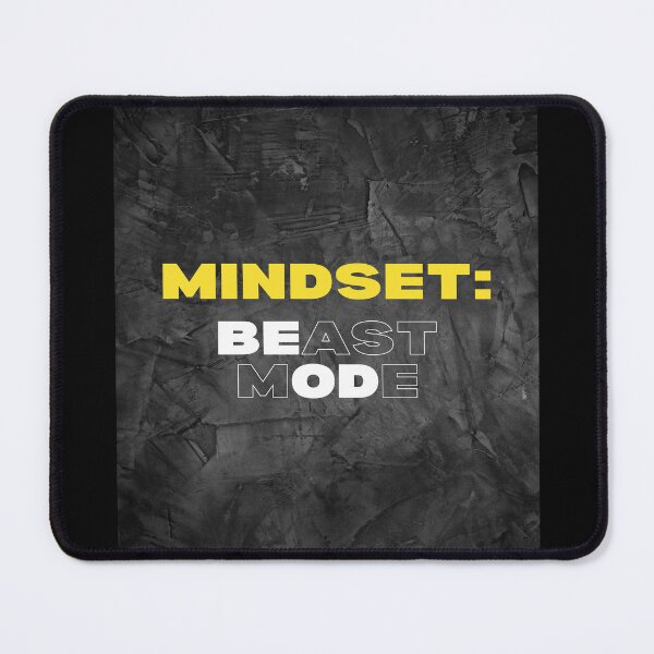 Item preview, Mindset: Beast Mode Mindset Motivational Quote designed and sold by hiunlimit.
