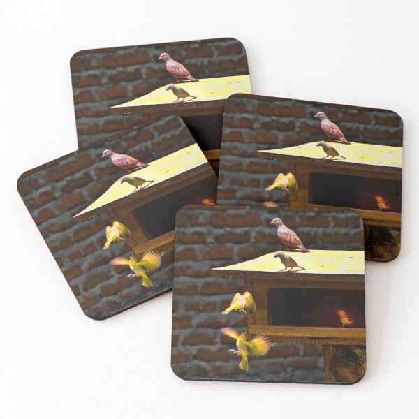 Item preview, An Aerial Battle At The Feeder designed and sold by alabca.
