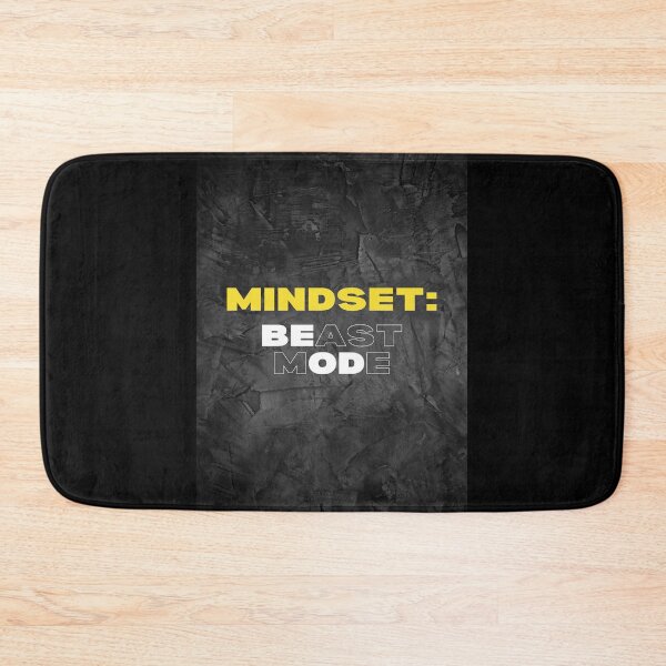 Item preview, Mindset: Beast Mode Mindset Motivational Quote designed and sold by hiunlimit.