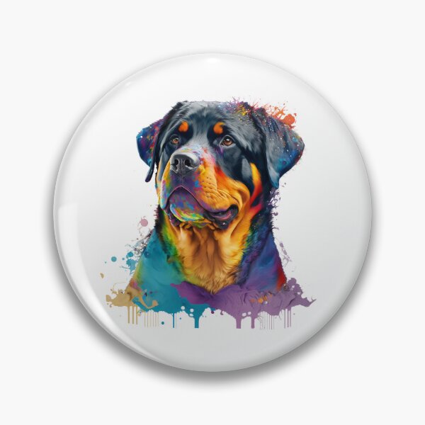 Item preview, Colorful Pop Art Rottweiler for Rott Dog Lover designed and sold by PRINTED ..