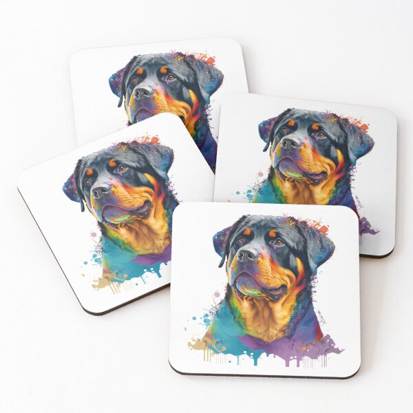 Item preview, Colorful Pop Art Rottweiler for Rott Dog Lover designed and sold by PRINTED ..
