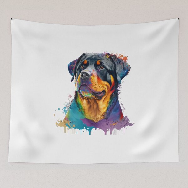 Item preview, Colorful Pop Art Rottweiler for Rott Dog Lover designed and sold by PRINTED ..