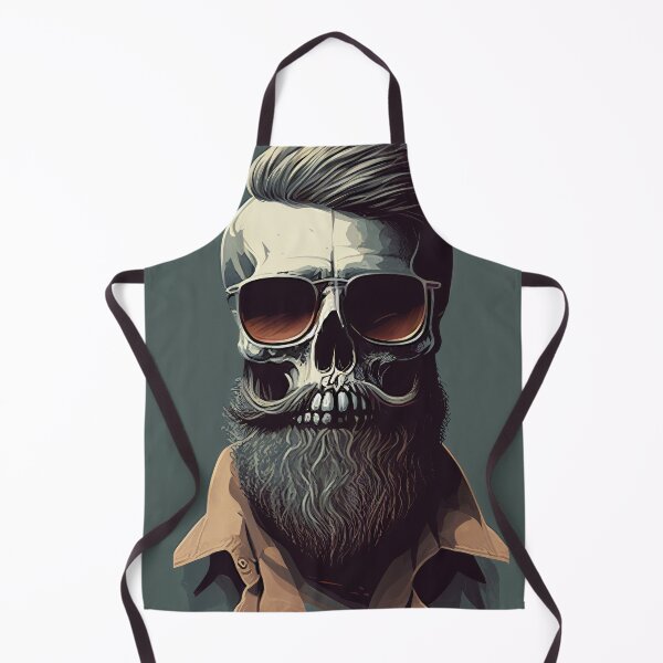 Item preview, hipster skull designed and sold by PixelPack Design.