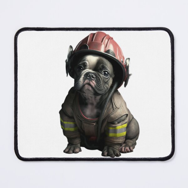 Item preview, fire dog designed and sold by maelyfamilybear.