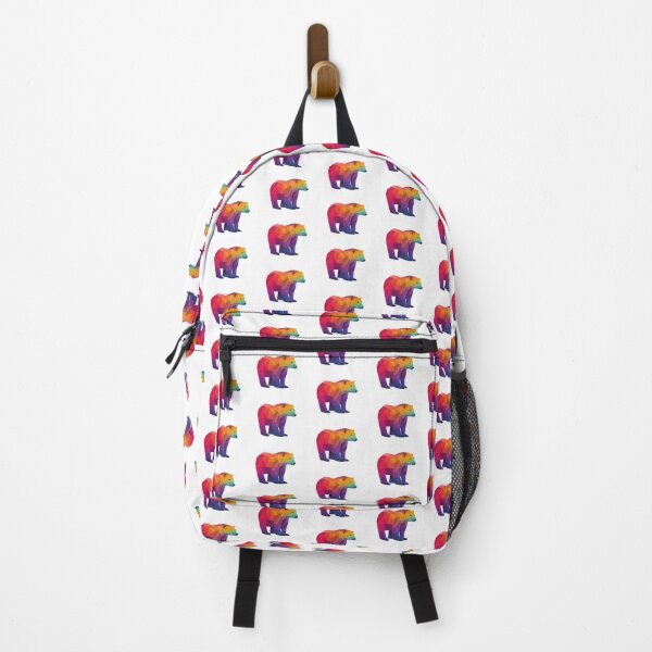 Item preview, Abstract Rainbow Bear Geometric designed and sold by shaldesign.