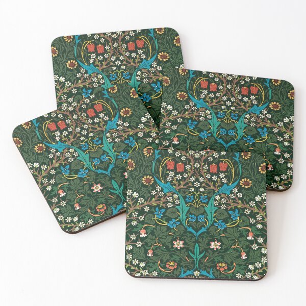 Artikelvorschau, William Morris berühmtes Vintage Blackthorn-Muster entworfen und verkauft von Pretty  Pixel.