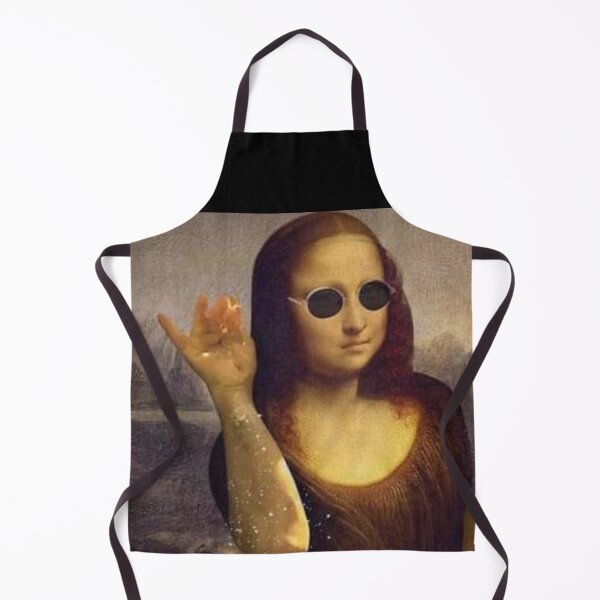 Item preview, Salt Bae Mona Lisa Funny logo designed and sold by TMmarcell1.