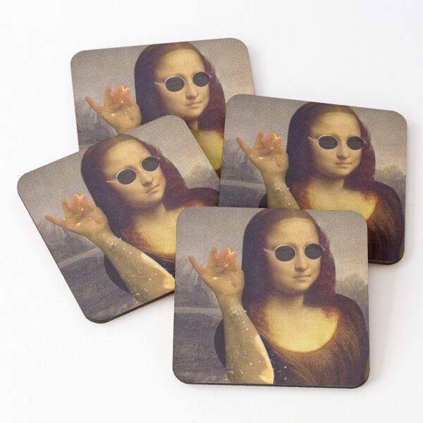 Item preview, Salt Bae Mona Lisa Funny logo designed and sold by TMmarcell1.