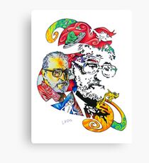 Theodor Seuss Geisel homage Canvas Print