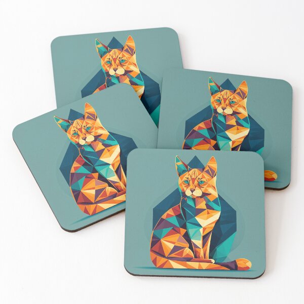 Item preview, Geometric Cat designed and sold by jochcastro.