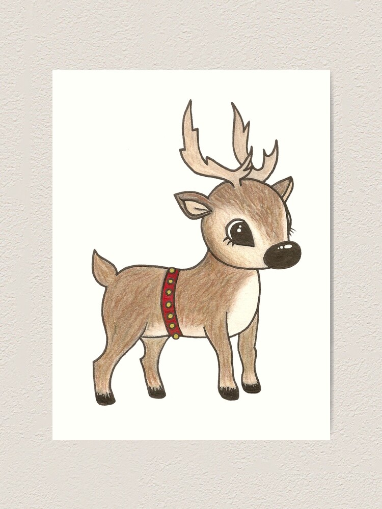 Cute Baby Reindeer Christmas\