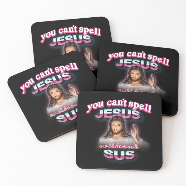 Item preview, You can't spell Jesus without sus designed and sold by snazzyseagull.