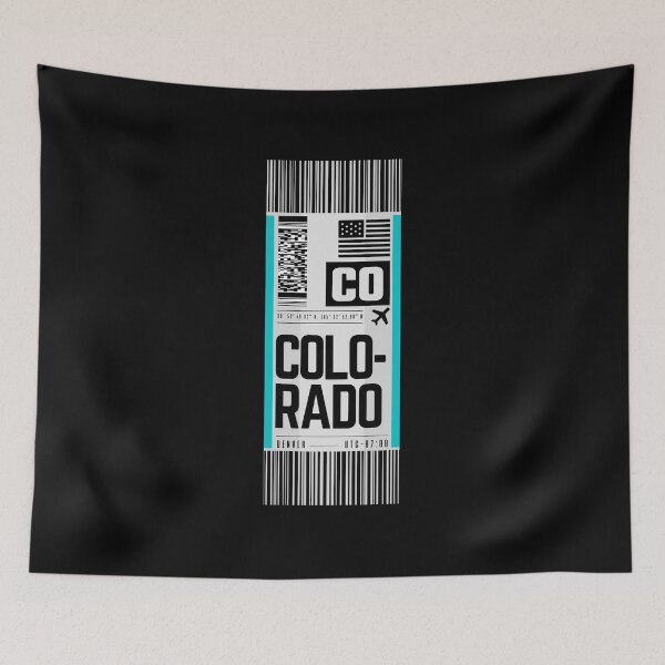 Item preview, COLORADO (CO) Traveler tag - US State of Colorado designed and sold by LeddsoDello.
