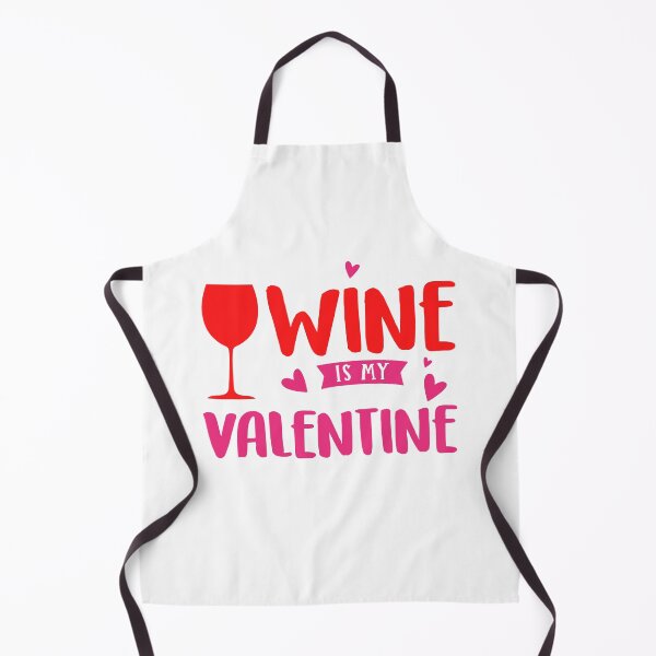 Item preview, Wine is my Valentine, Funny Valentines Day Joke designed and sold by hiunlimit.