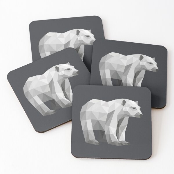 Item preview, Grey Bear Low Poly designed and sold by shaldesign.