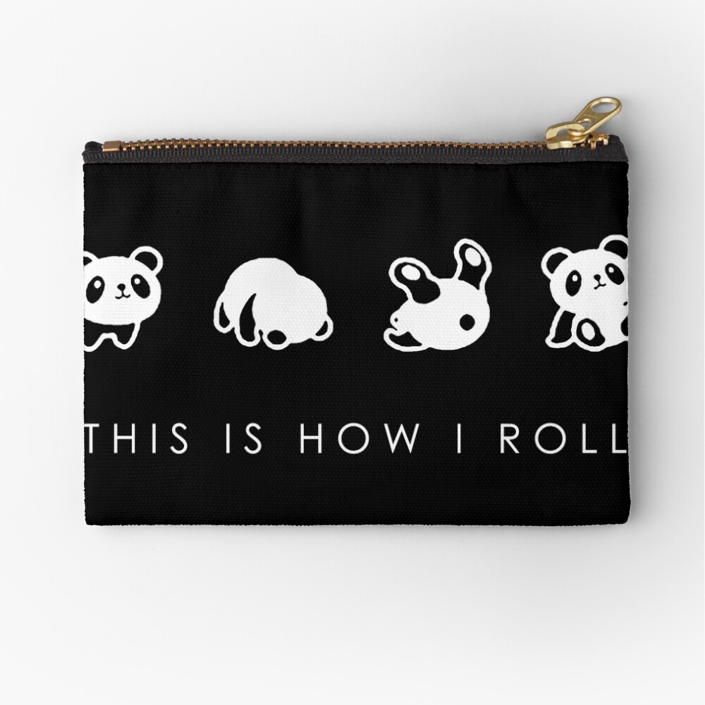 THIS IS HOW I ROLL Zipper Pouch