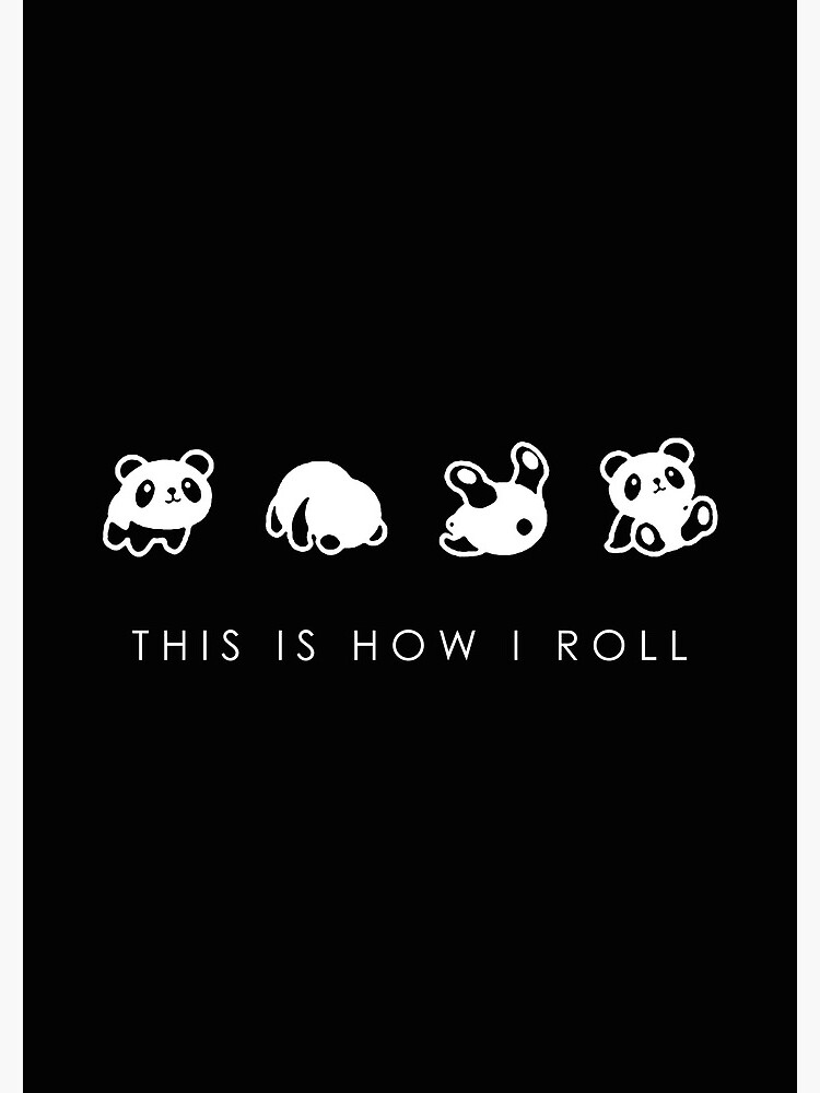 Thumbnail 3 of 3, Journal, THIS IS HOW I ROLL designed and sold by wearitproud.