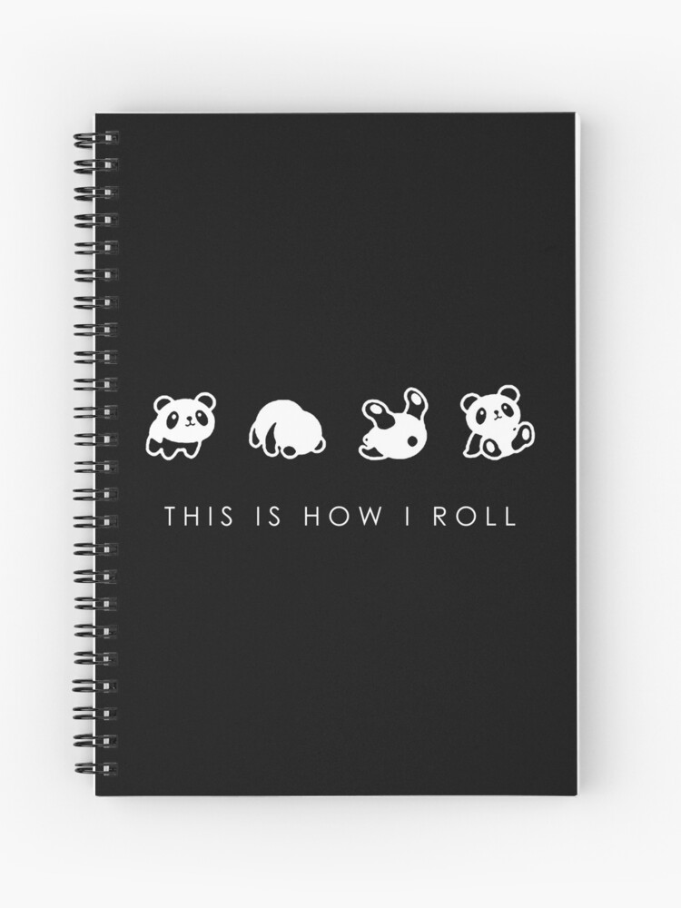 Thumbnail 1 of 3, Journal, THIS IS HOW I ROLL designed and sold by wearitproud.