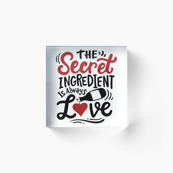 Item preview, Baking Secret Ingredient | Baking Love designed and sold by Torrex.