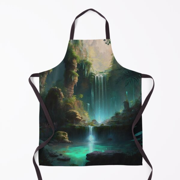 Item preview, 32 - Sacred Pools Waterfalls Inner Earth Ethereal designed and sold by StarbuckLight.