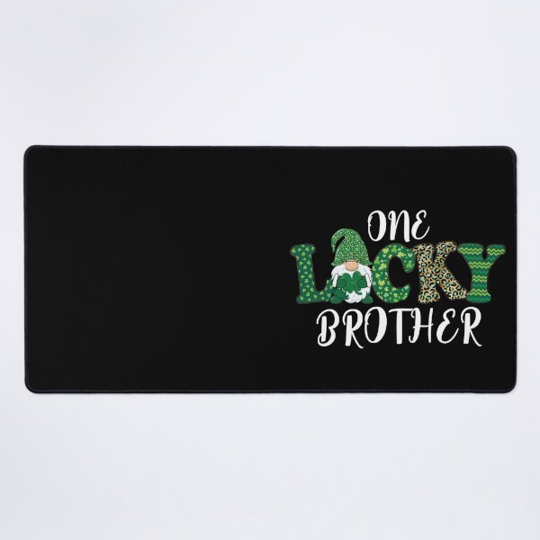 Item preview, ONE LUCKY BROTHER - St patricks day quote for brothers designed and sold by KatisDesign.