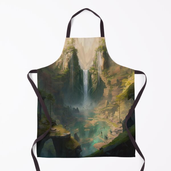 Item preview, 33 - Sacred Pools Waterfalls Inner Earth Ethereal designed and sold by StarbuckLight.
