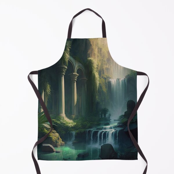 Item preview, 34 - Sacred Pools Waterfalls Inner Earth Ethereal designed and sold by StarbuckLight.
