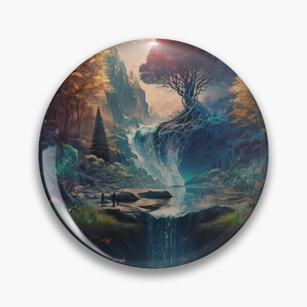Artikelvorschau, 35 - Sacred Pools Waterfalls Inner Earth Ethereal entworfen und verkauft von StarbuckLight.