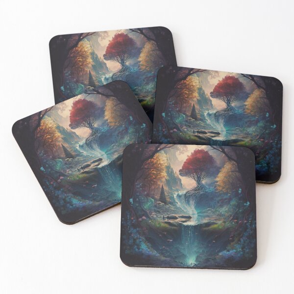 Item preview, 35 - Sacred Pools Waterfalls Inner Earth Ethereal designed and sold by StarbuckLight.