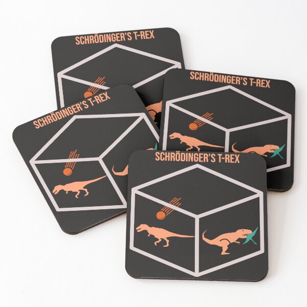 Item preview, Schrödinger's T-Rex, Alive and Dead designed and sold by TechLaughs.