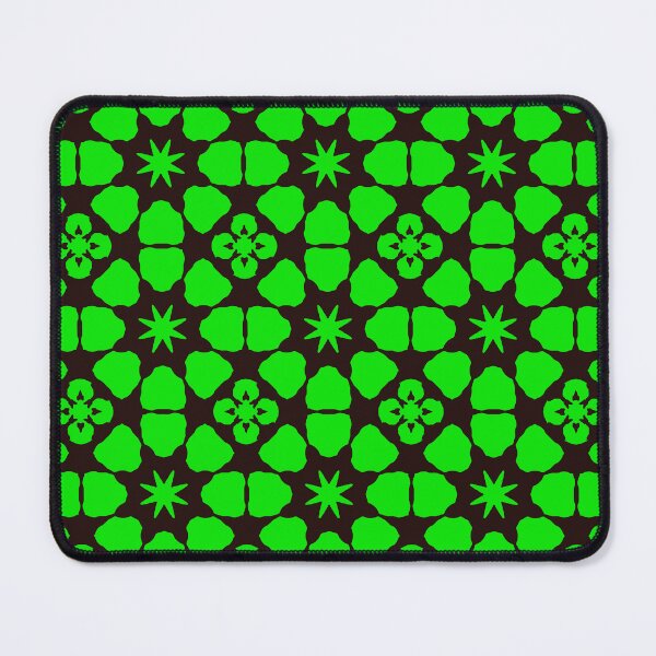 Item preview, Green and Black Repeat Pattern designed and sold by WoollyOrbit2000.