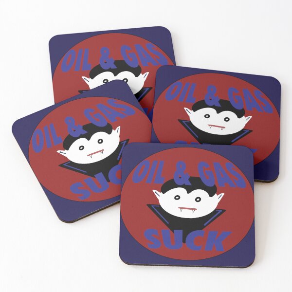 Item preview, Oil and Gas Suck Vampire Patch - Activist designed and sold by jolabrese.